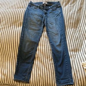 Paige Verdugo Crop skinny Jeans